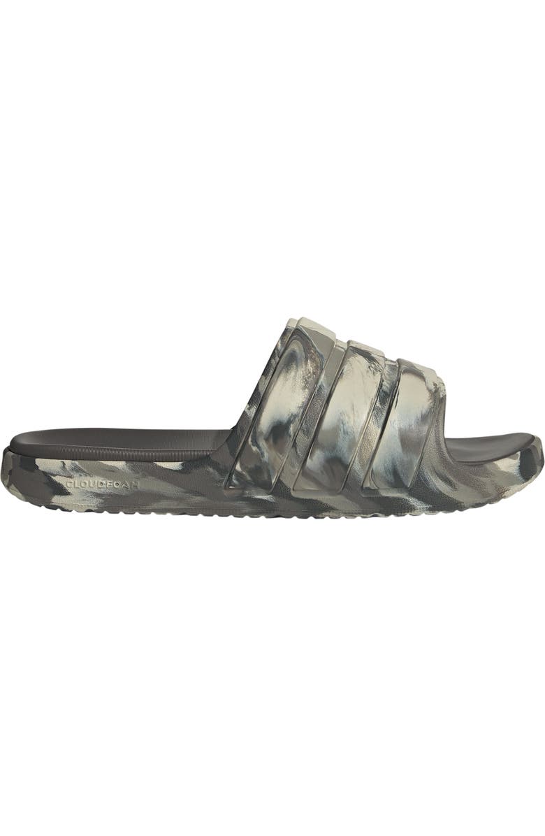 adidas Znscape Slide Sandal, Alternate, color, Silver Pebble/ Charcoal