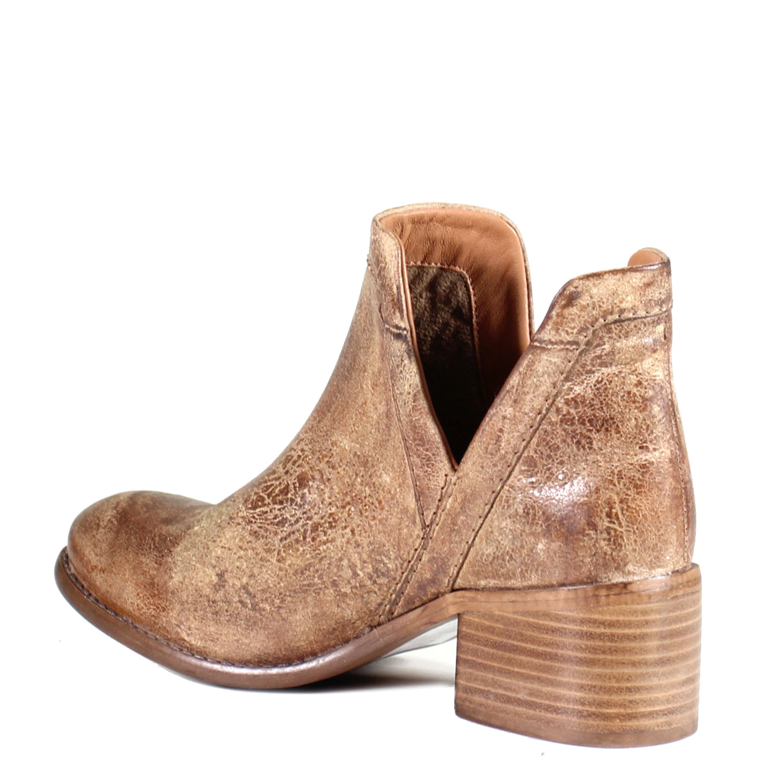 Diba True WORK NERD vintage leather bootie, Alternate, color, Tan