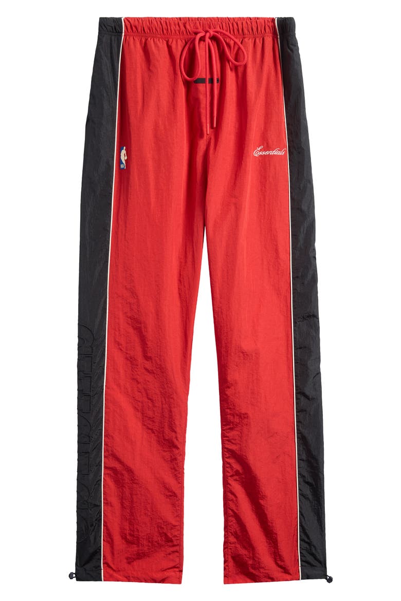 Bulls '90s Relaxed Track Pants, Alternate, color, RED