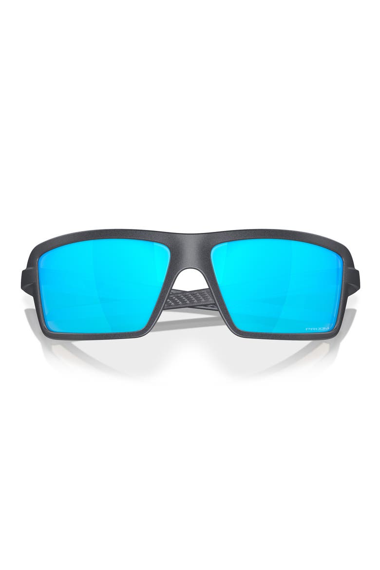 Cables 63mm Prizm™ Oversize Rectangular Sunglasses, Alternate, color, SAPPHIRE