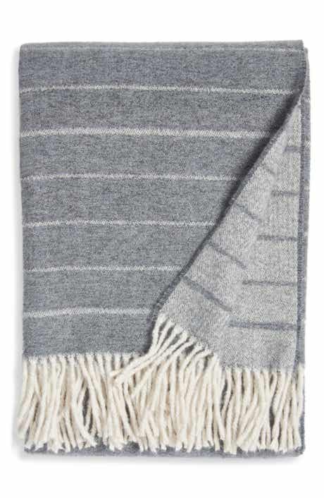 Nordstrom Woven Fringe Throw Blanket