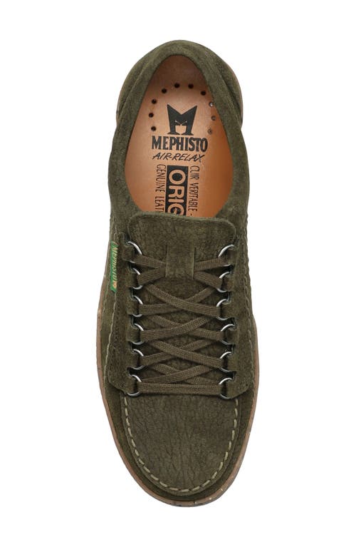 Mephisto Rainbow Sneaker In Loden