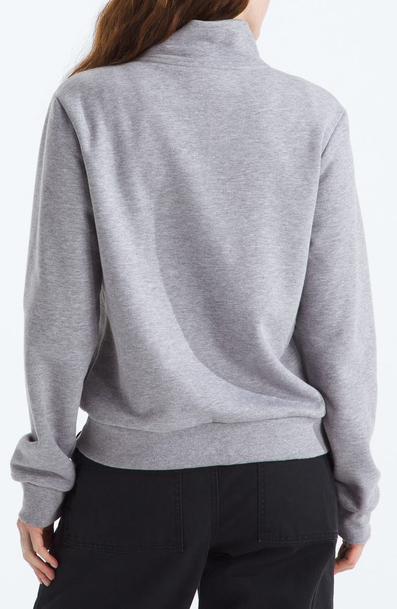 The North Face Evolution Quarter Zip Pullover, Alternate, color, Tnf Pale Grey Heather