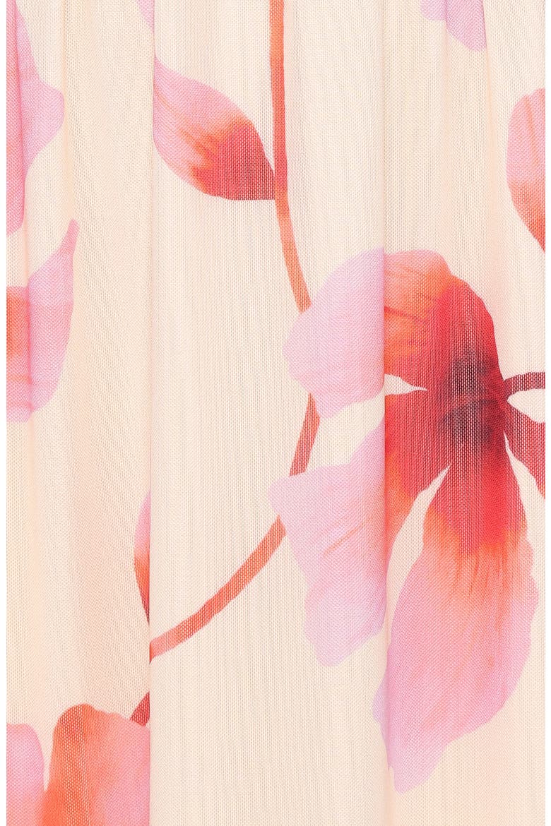 Kaira Halter Neck Maxi Dress, Alternate, color, PINK FLORAL