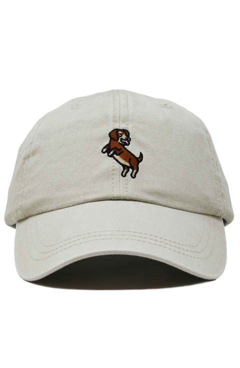 Dachshund Embroidered Dad Cap