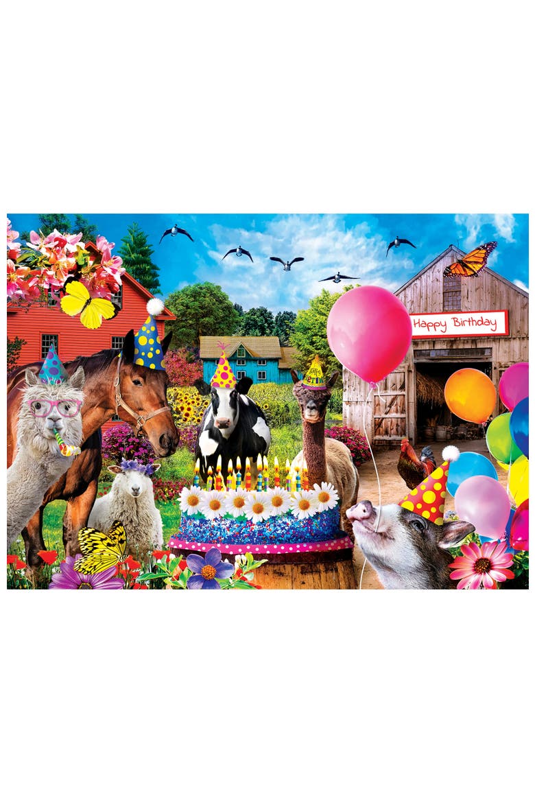 Birthday Party 1000 Piece Jigsaw Puzzle, Alternate, color, Multicolor