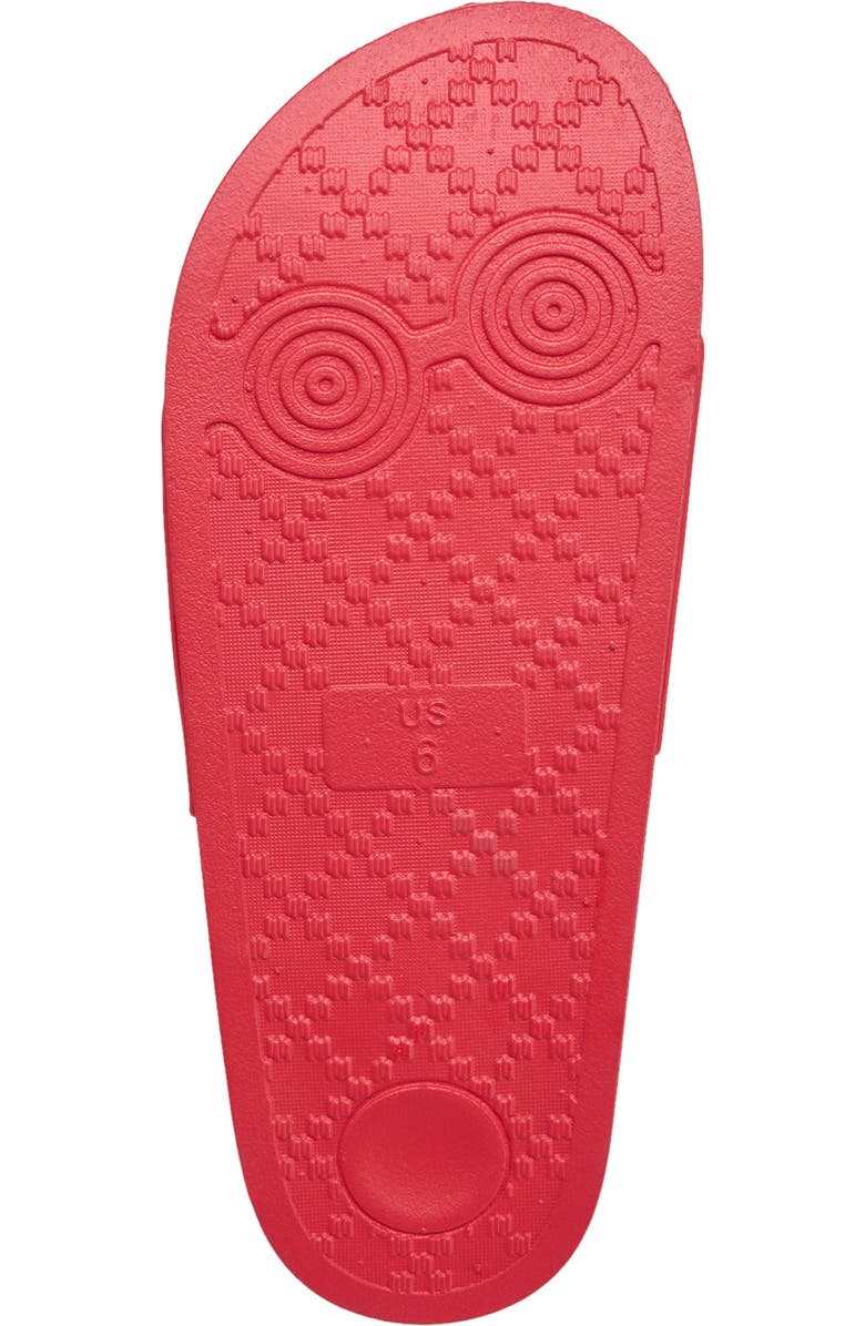 True Religion Kendra Pool Slide, Alternate, color, Red