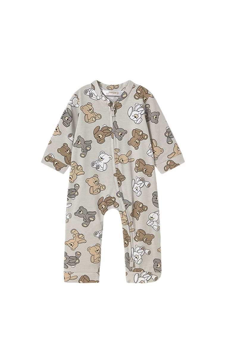Mayoral Teddy Moon Pyjamas, Main, color, Beige