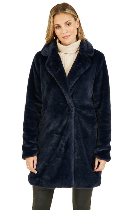Faux Fur Coat