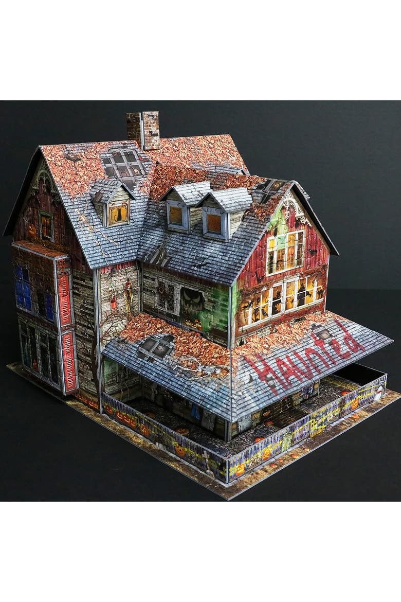 Haunted House 3D Puzzle 1100 Pieces, Alternate, color, Multicolored