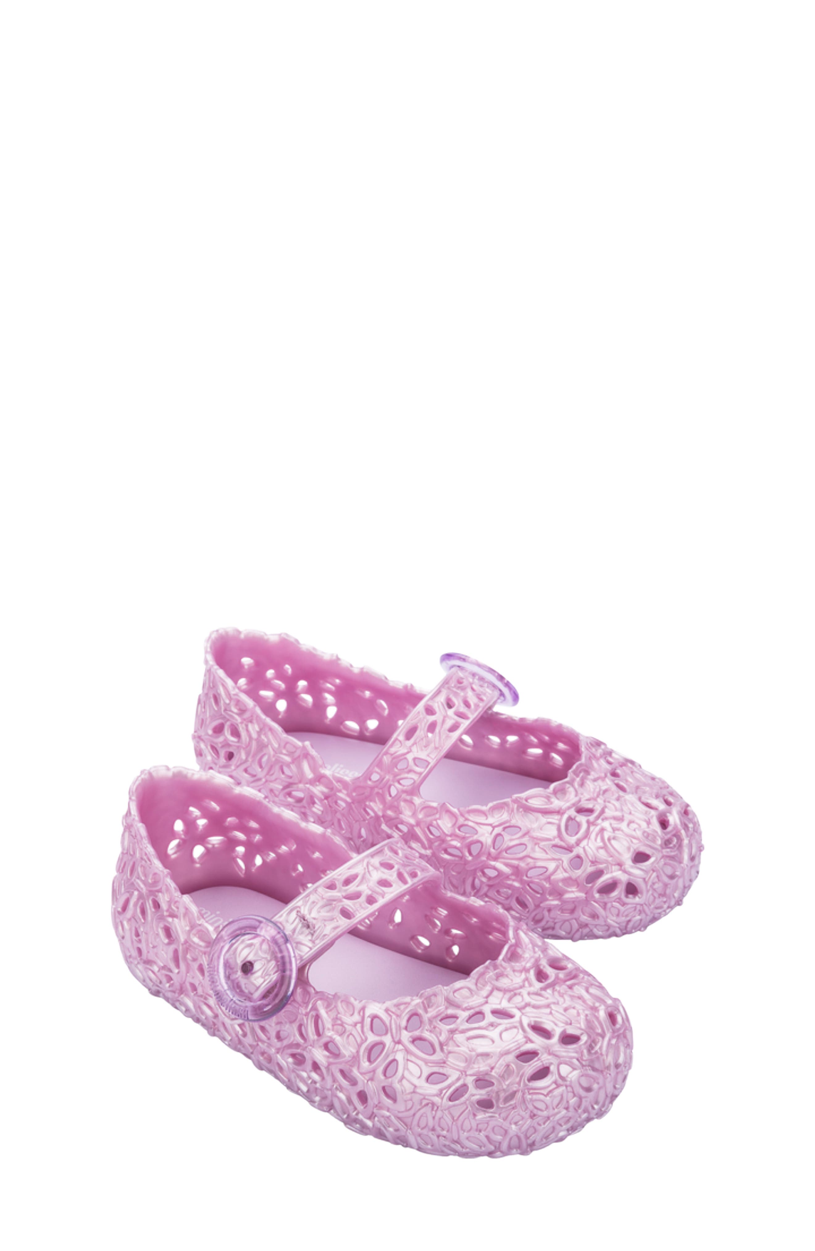 Kids' Pollen Mary Jane Flat, Main, color, PEARLY PINK
