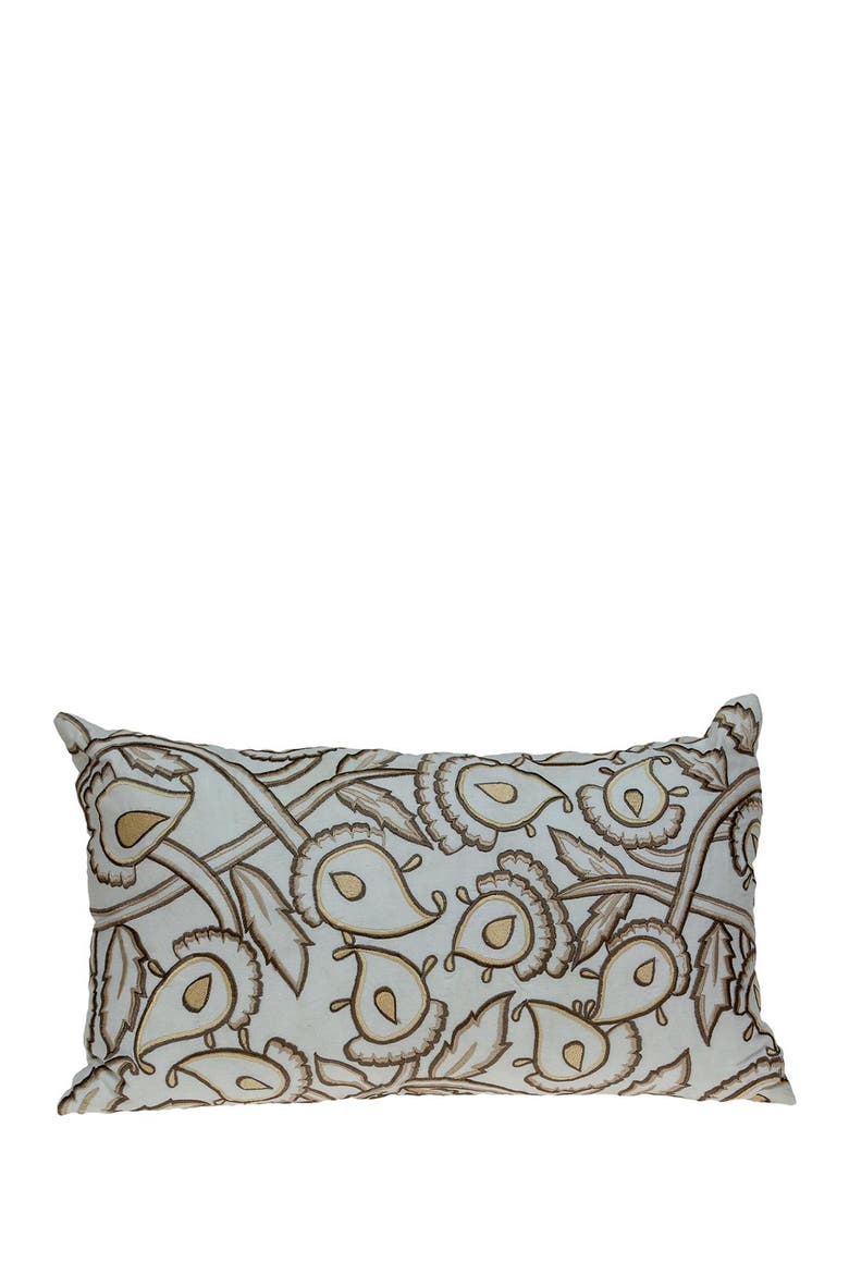 Celeste White Throw Pillow, Main, color, WHITE