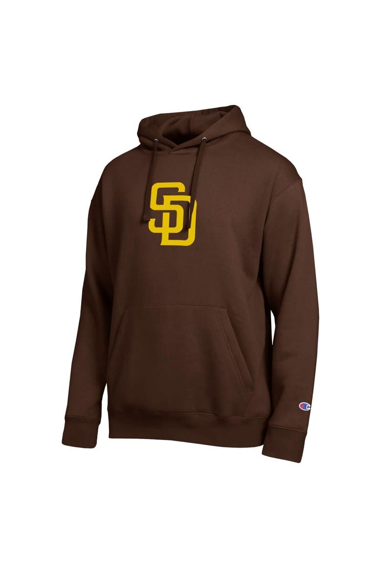 Men's Champion  Brown San Diego Padres All Star Embroidered Logo Hoodie, Alternate, color, Brown