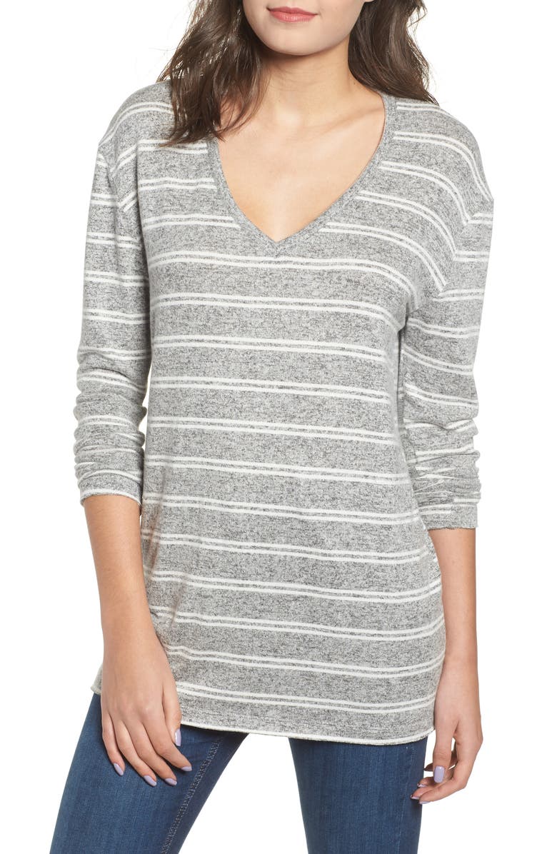 BP. Cozy V-Neck Sweater, Main, color,