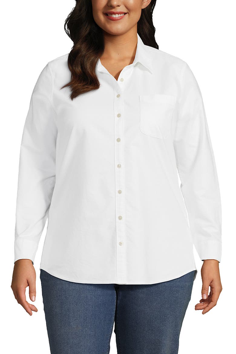 Oxford Shirt, Main, color, White