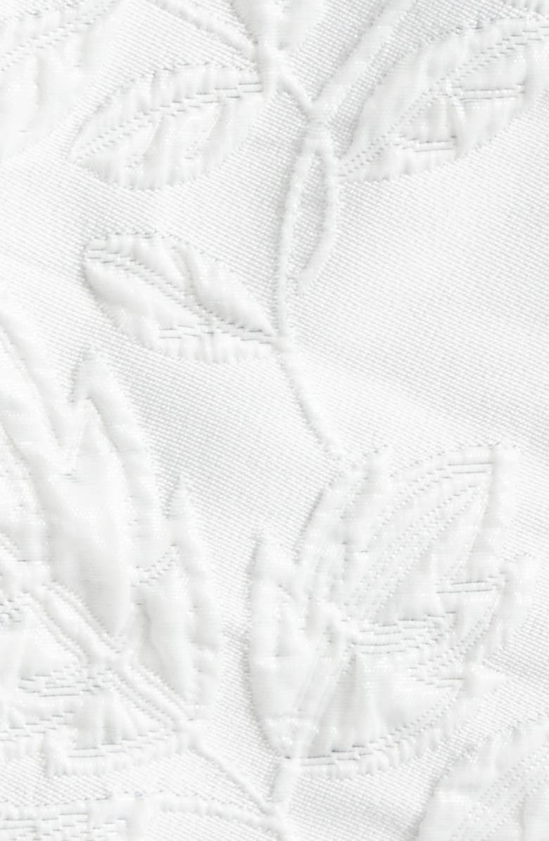 Comme des Garçons Lace Overlay Floral Jacquard Dress, Alternate, color, Off-White X Off-White