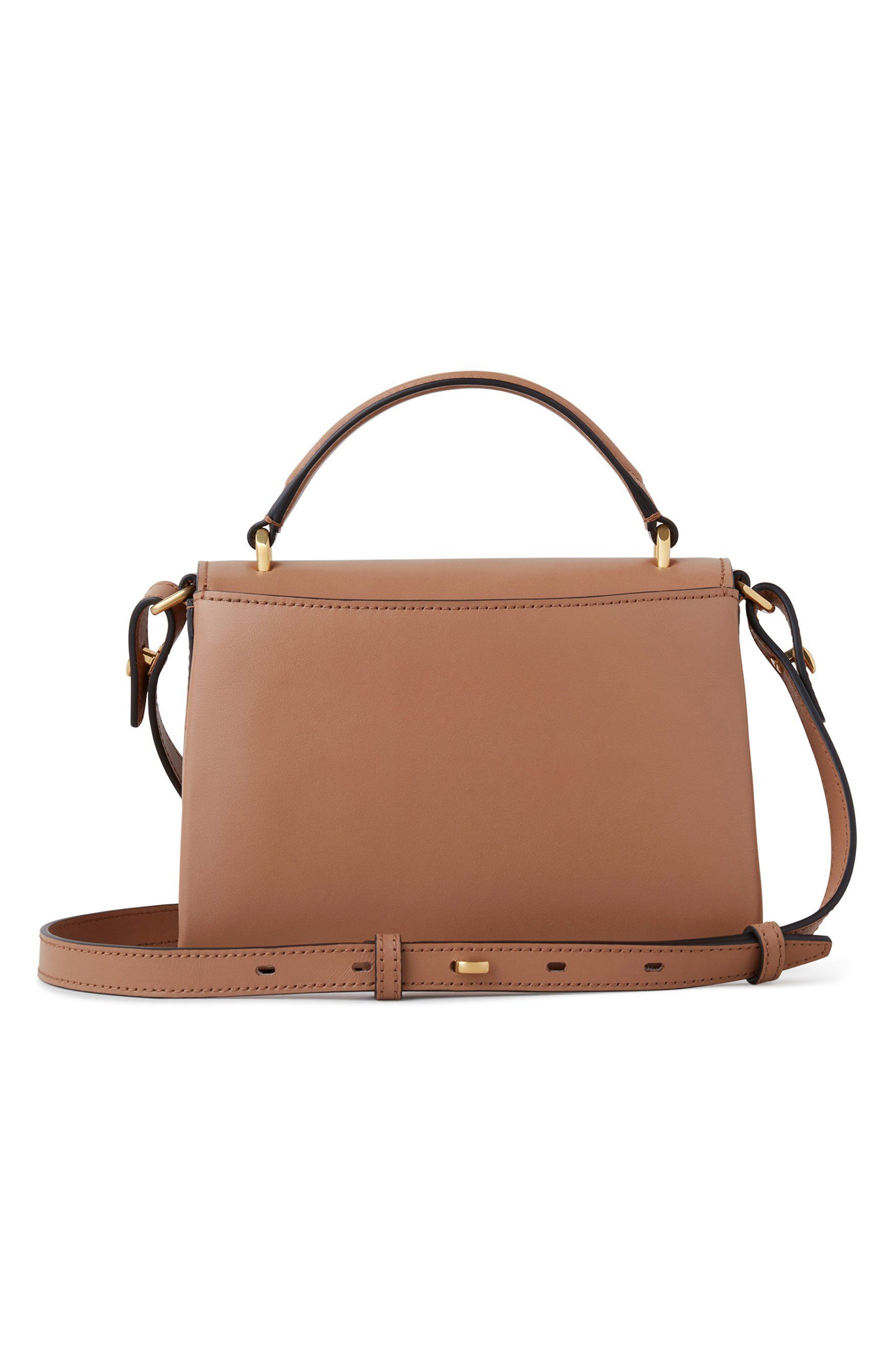 Mulberry Small Lana Top Handle Crossbody Bag, Alternate, color, Sable