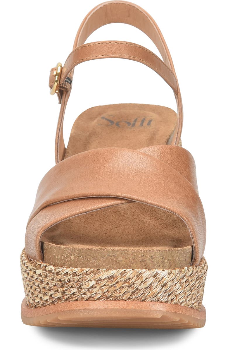 Söfft Diana Espadrille Platform Wedge Sandal, Alternate, color, Sand