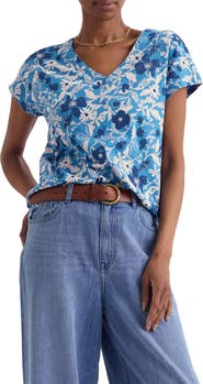 Seasalt Cornwall Studio Glass Organic Cotton Button-Up Top