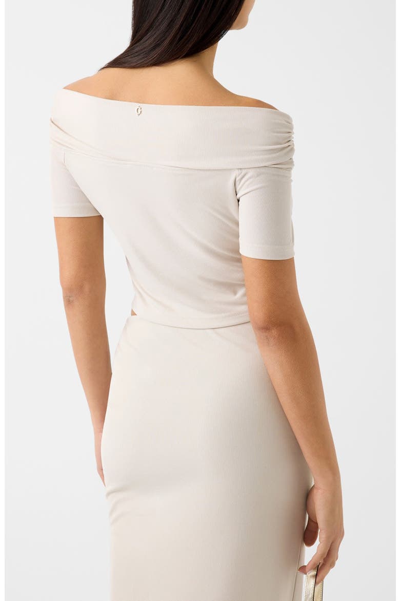 Brigitte One-Shoulder Knit Crop Top, Alternate, color, LOVERS BEACH