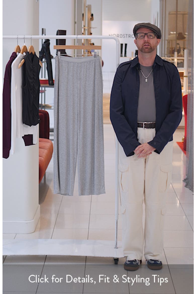 Heather Mélange Lounge Pants video