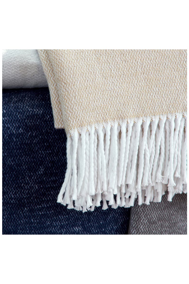 Pezzo Throw Blanket, Alternate, color, NAVY