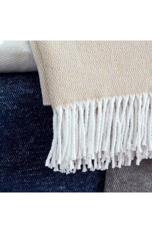 Matouk Pezzo Throw Blanket In Deep Coral