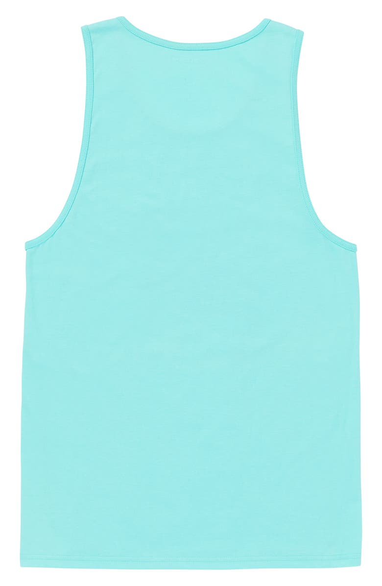 Volcom Por Favor Graphic Tank, Alternate, color, Blue/White