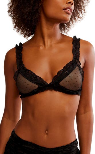 Intimately FP Heart To Heart Dotted Mesh Bralette