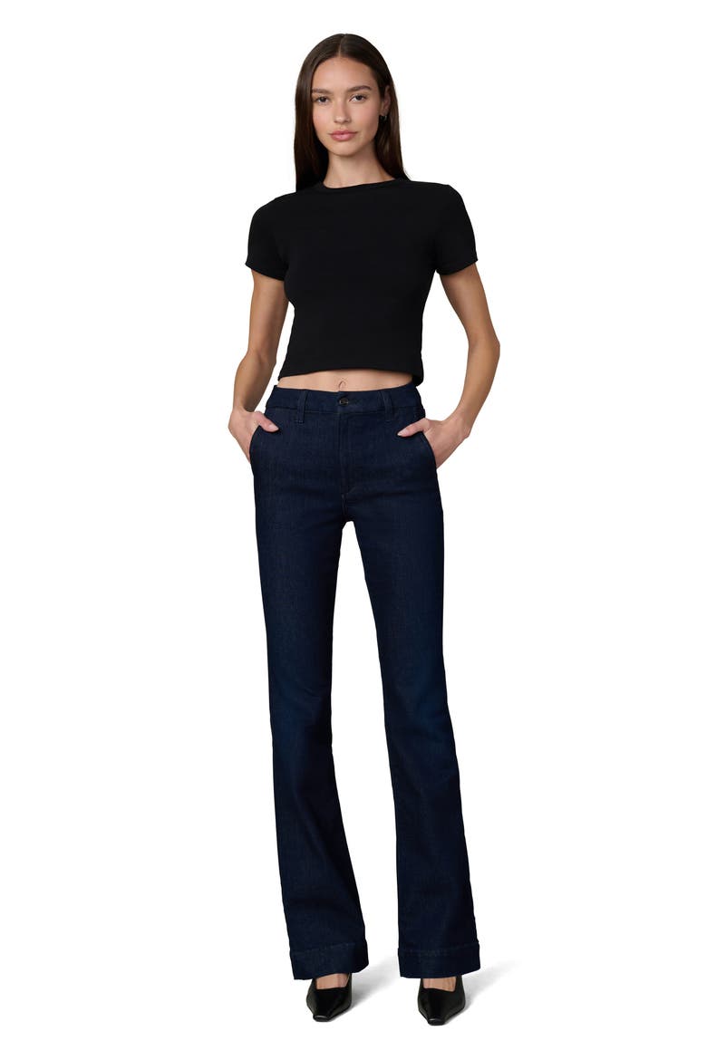 The Hi Honey Curvy Bootcut Trouser Jeans, Alternate, color, LUXE INDIGO