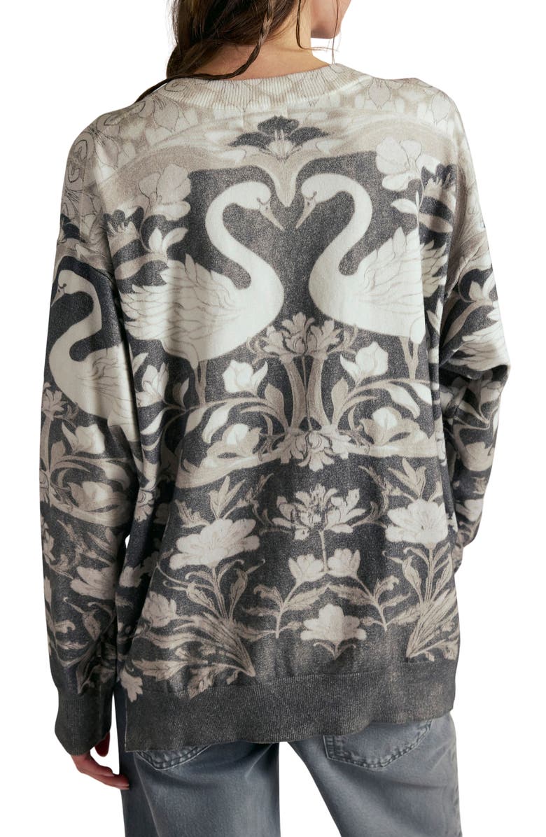 Free People Nouvelle Cotton & Wool Blend Sweater, Alternate, color,