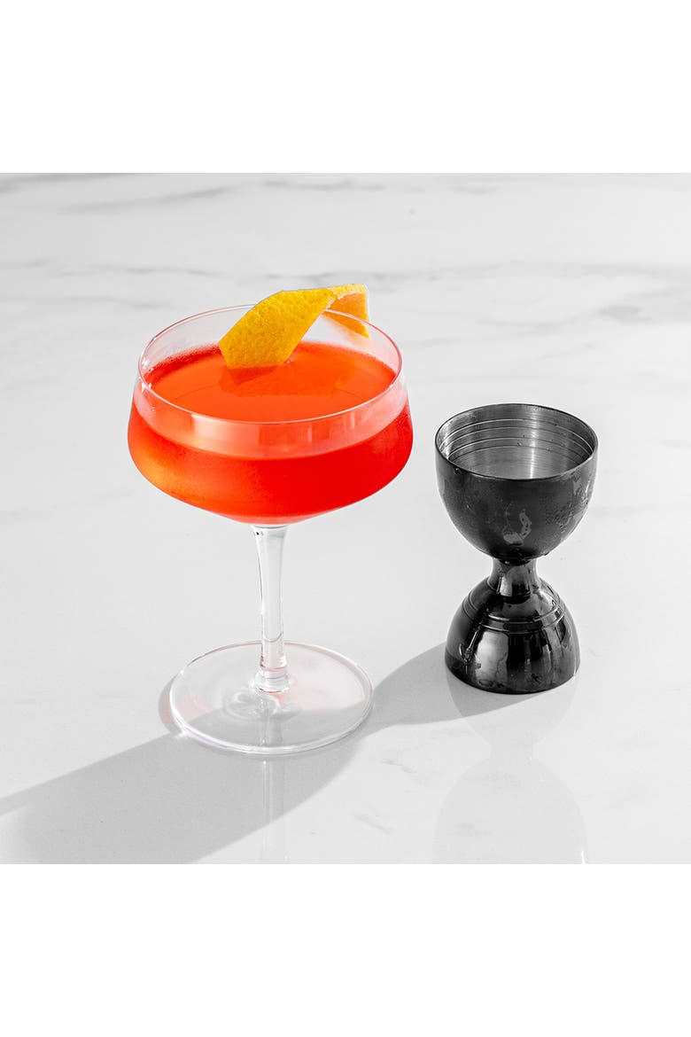 Black Bell Cocktail Jigger, Alternate, color, Black