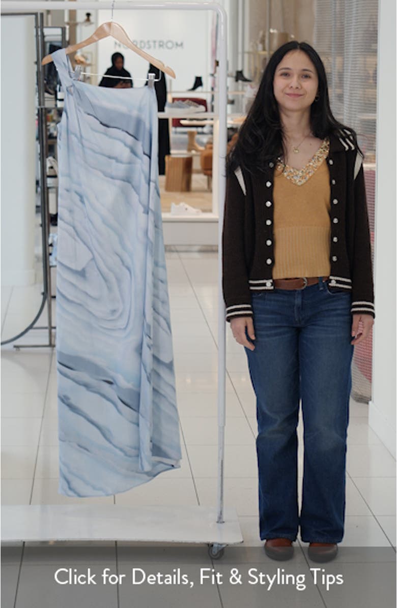 Dantea One-Shoulder Dress, sales video thumbnail