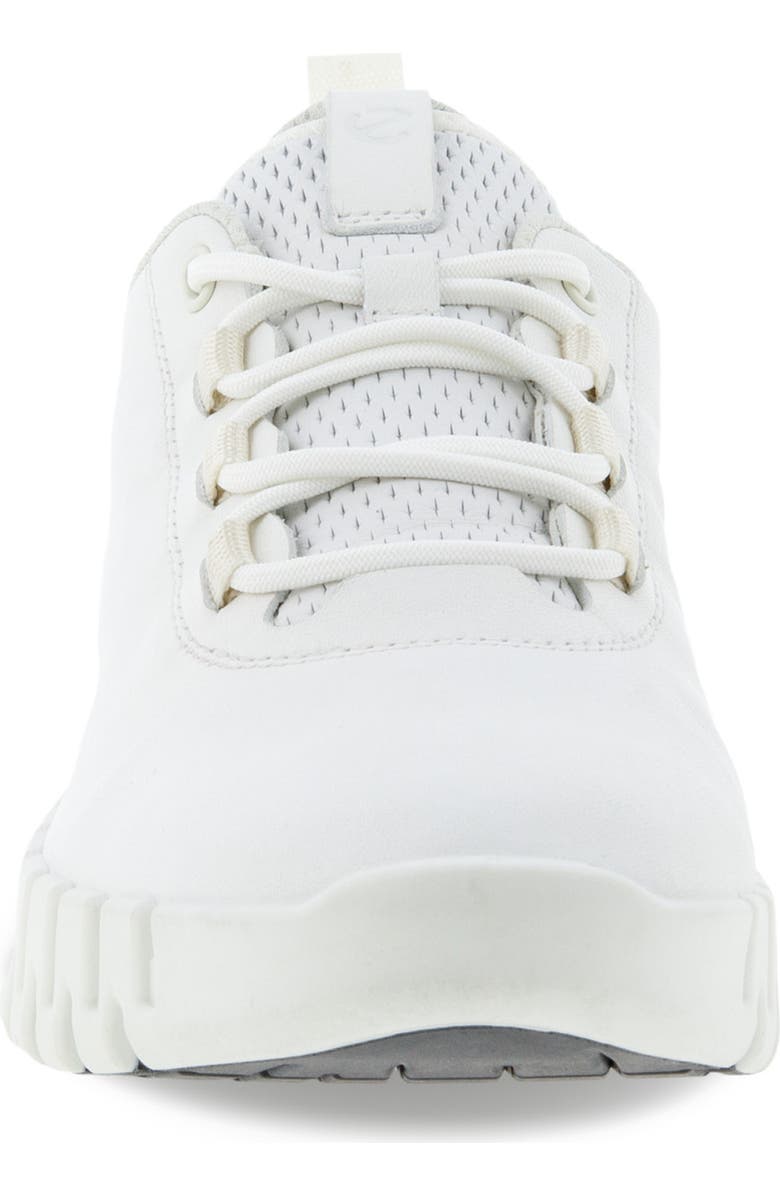 ECCO GRUUV Sneaker, Alternate, color, White/ Light Grey