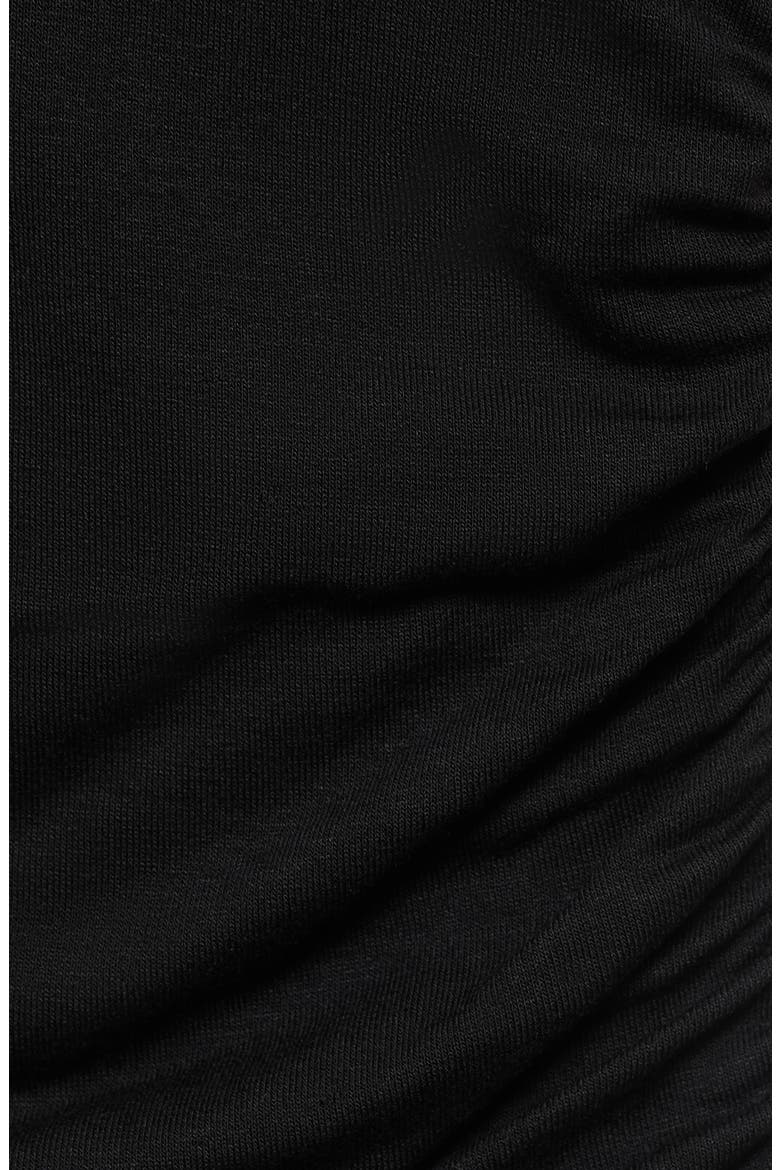 V-Neck Halter Top, Alternate, color, BLACK