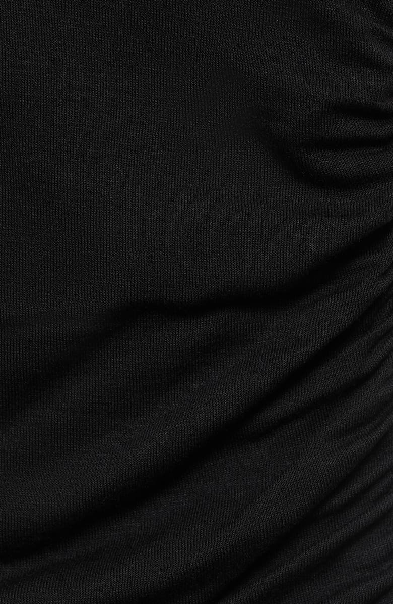 MANGO V-Neck Halter Top, Alternate, color, Black