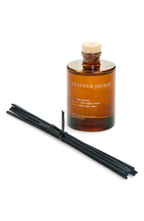 Leather Jacket Reed Diffuser