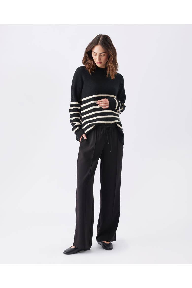 Alexa Pull-On Pant, Alternate, color, Black