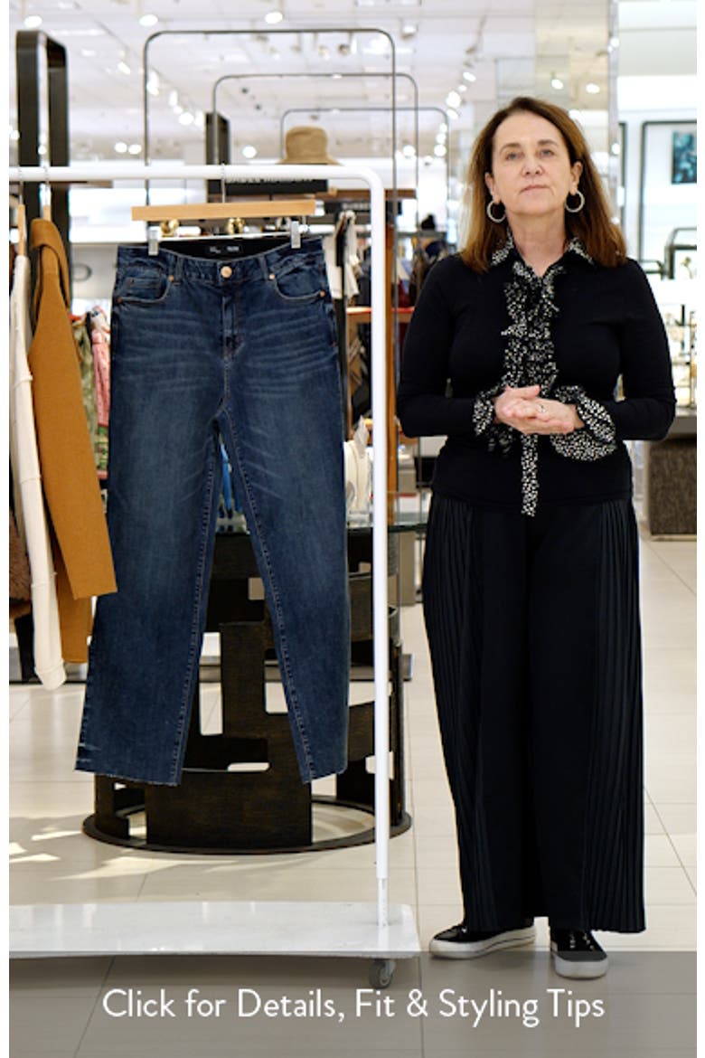 Magic Waistband High Waist Straight Leg Jeans video