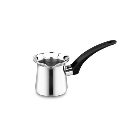 Orbit 6 Ounce Stainless Steel Turkish Coffee Pot