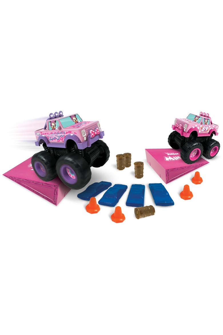 Minnie 18 Pc Offroad Monster Truck Playset, Main, color, Multicolored