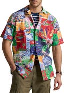 Polo Ralph Lauren Big & Tall Patchwork-Print Oxford Sport Shirt