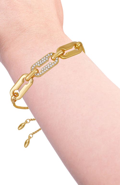 Vince Camuto Crystal Slider Bracelet In Burgundy