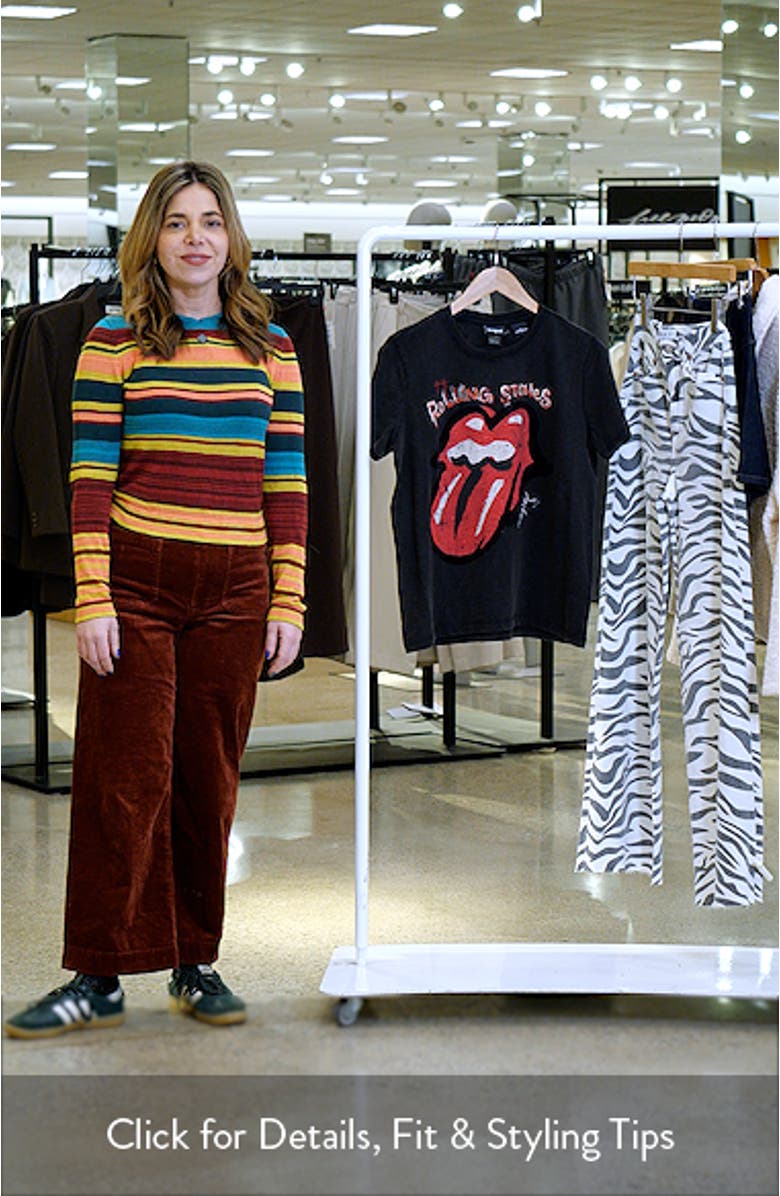 Embroidered Graphic T-Shirt, sales video thumbnail