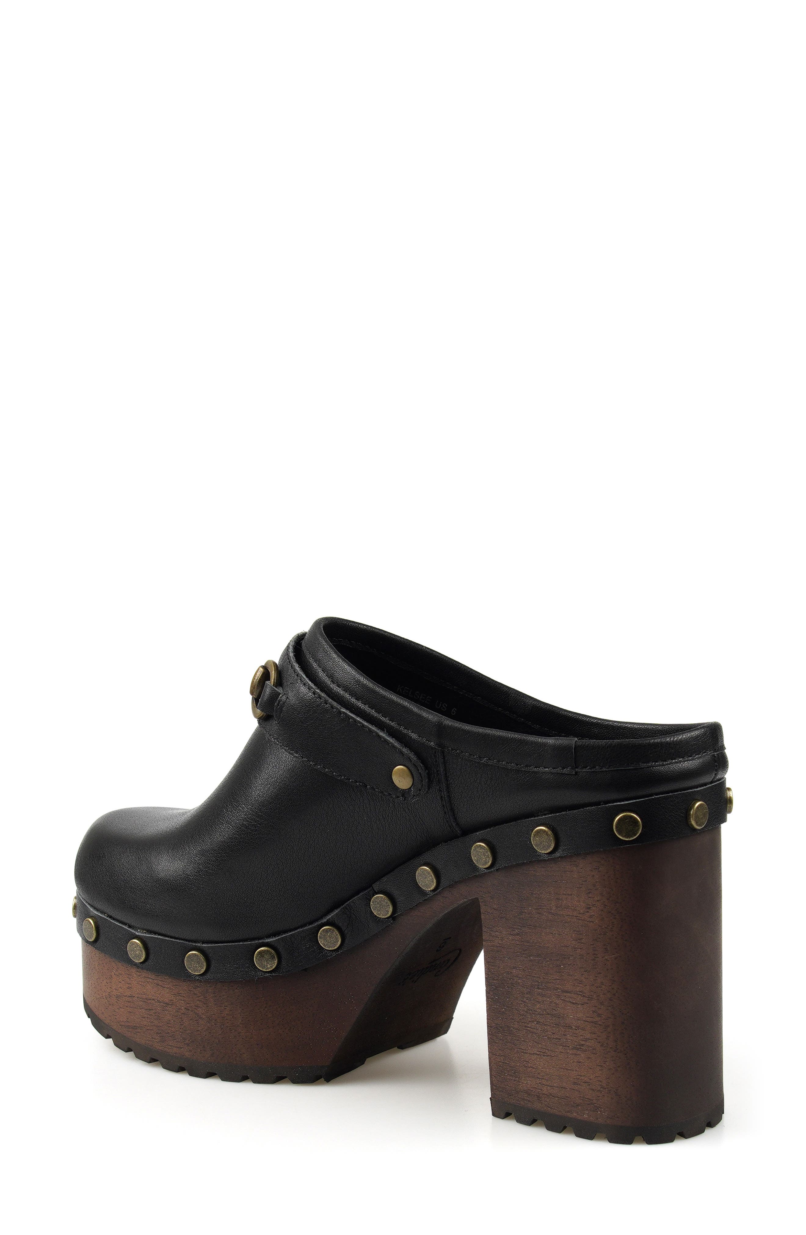 Candie's Kelsee Platform Clog, Alternate, color, Black
