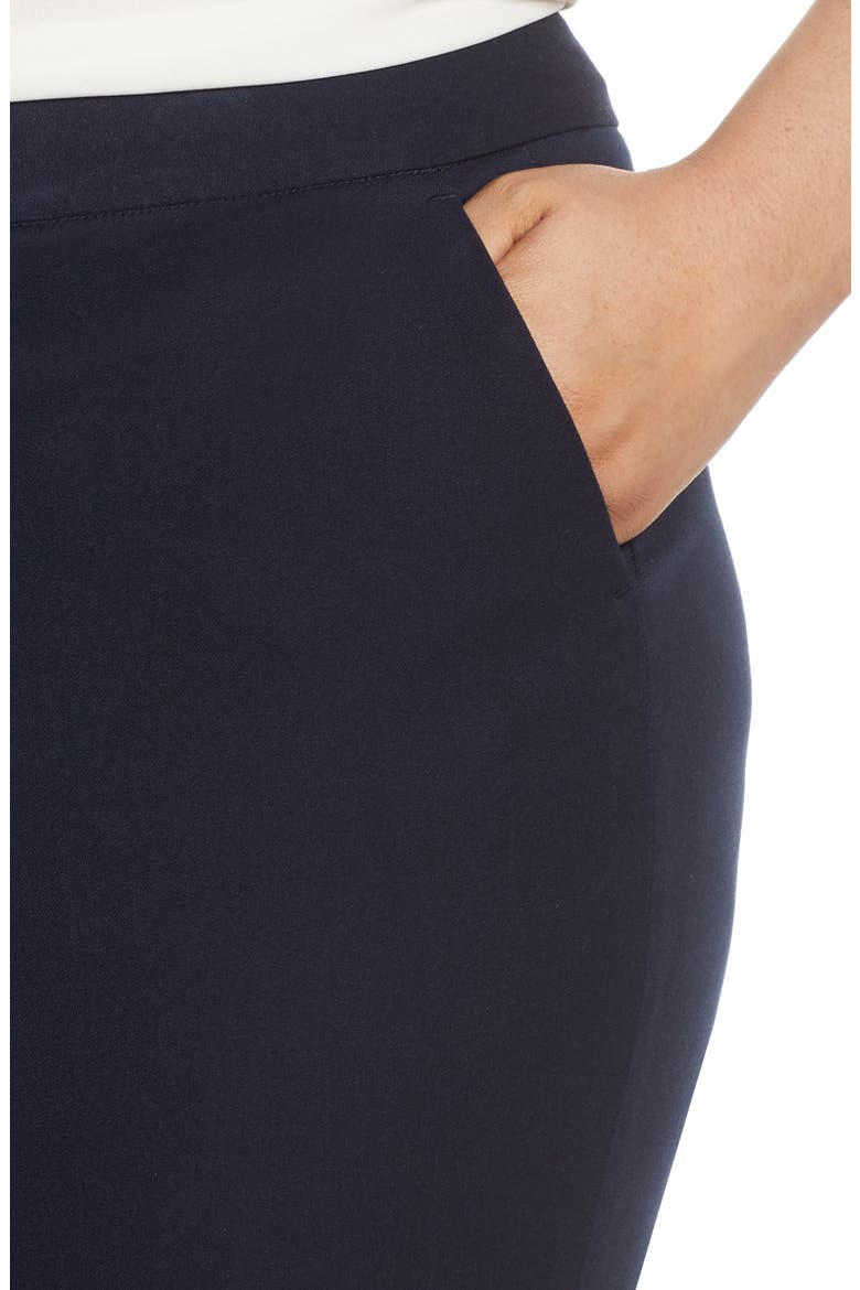 Stretch Twill Crop Pants (Nordstrom Exclusive), Alternate, color, CLASSIC NAVY
