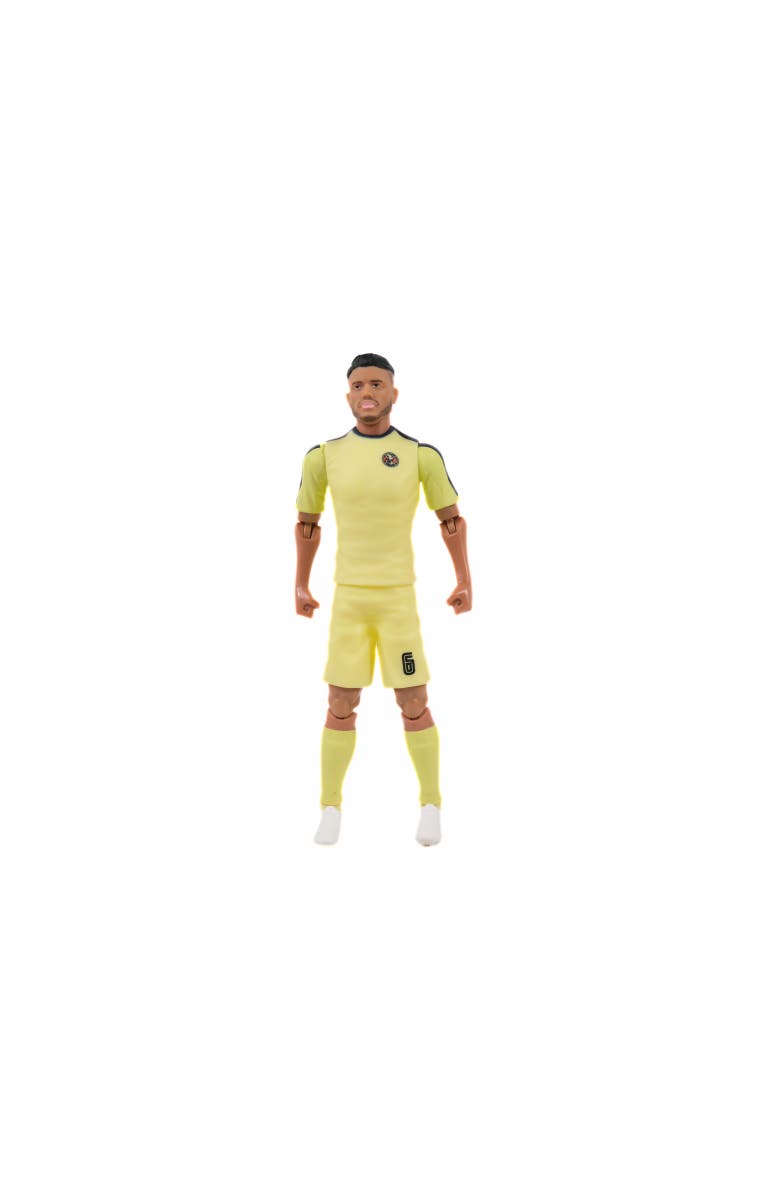 Banbo Toys SOCKERS Club América Jonathan Dos Santos 8" Collectible Soccer Action Figure, Alternate, color, Yellow