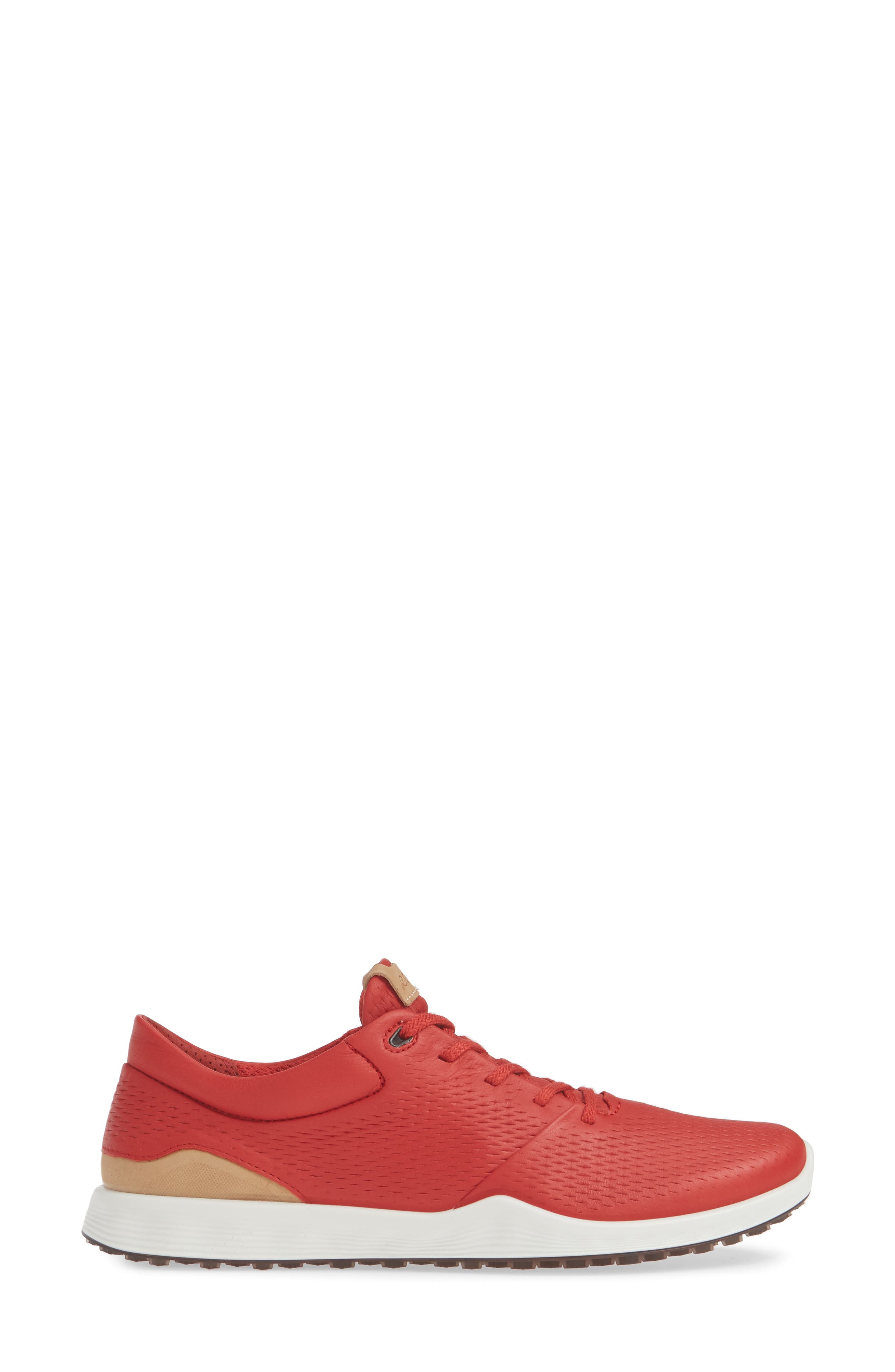 S-Lite Sneaker, Alternate, color, TOMATO LEATHER
