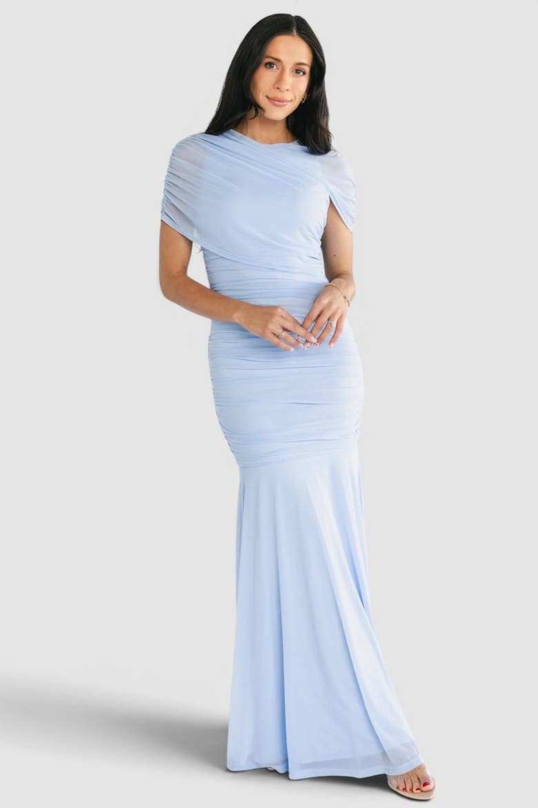 Serenade Maxi Dress, Main, color, Light Blue