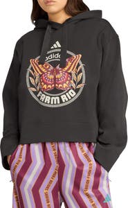 ADIDAS X FARM RIO Butterfly Graphic Hoodie